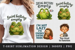 Funny Quotes t-shirt printable sublimation design png Product Image 1