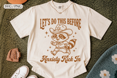 Funny Cat Anxiety Quote SVG, Anxiety Humor Design PNG Product Image 2