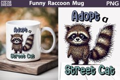 Funny Raccoon Mug | Raccoon Sarcastic Quotes Mug Product Image 1
