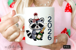 2026 Funny Raccoon PNG Product Image 2