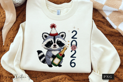 2026 Funny Raccoon PNG Product Image 3