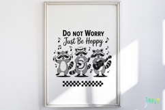 Funny Raccoon PNG Bundle Sublimation Product Image 5
