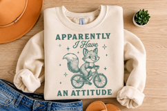 Funny Raccoon SVG- Apparently I Have An Attitude Product Image 3