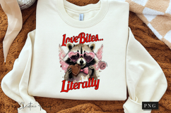 Funny Valentine Raccoon PNG - 4 Designs Product Image 3