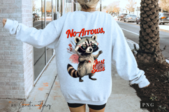 Funny Valentine Raccoon PNG - 4 Designs Product Image 5