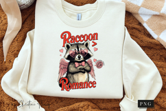 Funny Valentine Raccoon PNG - 4 Designs Product Image 2