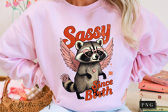 Funny Valentine Raccoon PNG - 4 Designs Product Image 3