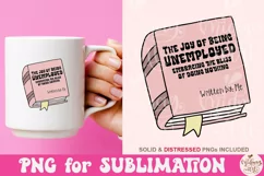 Funny reading PNG File, Cute Trendy Bookish Artsy Design Product Image 3