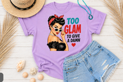 Funny Retro Housewife PNG, 1950s Sarcastic Woman Sublimation Product Image 2
