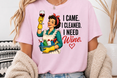 Funny Retro Housewife PNG, 1950s Sarcastic Woman Sublimation Product Image 3