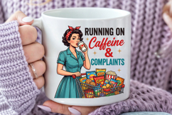 Funny Retro Housewife PNG, 1950s Sarcastic Woman Sublimation Product Image 4