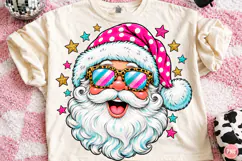 Funny Retro Santa Claus PNG Product Image 1