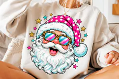 Funny Retro Santa Claus PNG Product Image 3