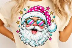 Funny Retro Santa Claus PNG Product Image 4