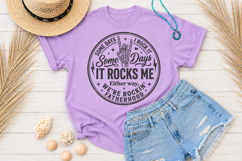 Funny Rock On Dad Skeleton Hand SVG Product Image 3