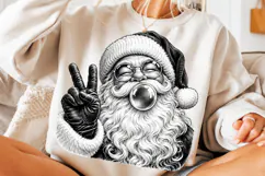 Funny Santa Claus Bubble Gum PNG Product Image 3