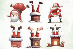 Funny Santa Claus Christmas Sublimation Product Image 3