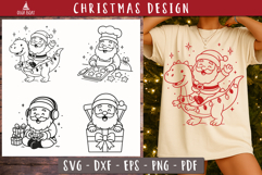 Funny Santa SVG Fun Christmas cheer designs