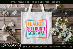 Funny Mental Health SVG Sarcastic Anxiety T-shirt Mug Design Product Image 6