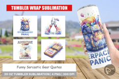 Funny Sarcastic Gear Quotes Tumbler Product Image 1