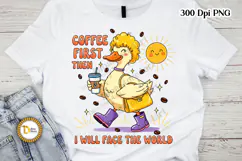 Funny Sarcastic Goose T-Shirt -PNG Product Image 2