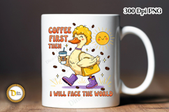 Funny Sarcastic Goose T-Shirt -PNG Product Image 3