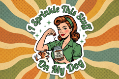 Funny Sarcastic Housewife Stickers Design Bundle Product Image 4