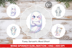 Sarcastic Mood Ghost Wind Spinner Product Image 1