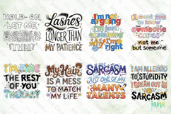 Funny Sarcastic PNG Bundle Clipart Product Image 2