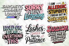 Funny Sarcastic Quotes PNG Sublimation Product Image 4