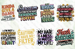 Funny Sarcastic Quotes PNG Sublimation Product Image 2