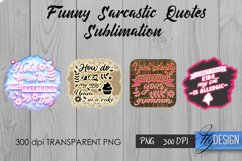 Sarcastic Quotes Sublimation, Funny Quote Sublimation Bundle Product Image 9