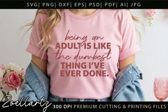 Funny Quote SVG PNG Sarcastic T-shirt Mug Design Sarcasm SVG Product Image 4