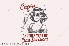 Funny Sarcastic SVG, Vintage Funny Girl SVG,sarcastic SVG Product Image 1