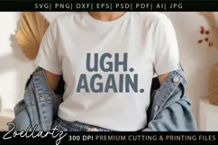 Funny Quote SVG PNG Sarcastic T-shirt Mug Design Sarcasm SVG Product Image 3