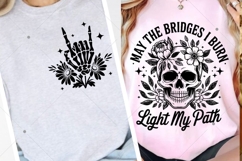 Funny Sarcastic SVG, May The Bridges I Burn SVG PNG, Snarky Product Image 2