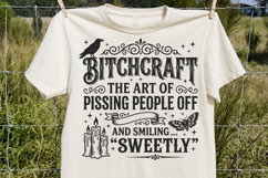 Funny Sarcastic Witch SVG Design Product Image 3