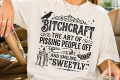 Funny Sarcastic Witch SVG Design Product Image 4