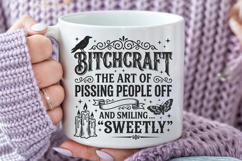 Funny Sarcastic Witch SVG Design Product Image 7