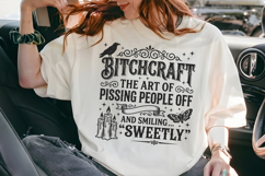 Funny Sarcastic Witch SVG Design Product Image 1