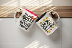 Funny Sassy Quote mug wrap printable sublimation design Product Image 3