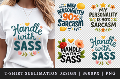Funny Sassy Quote t-shirt printable sublimation design png Product Image 1