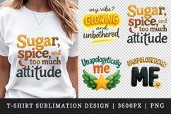 Funny Sassy Quote t-shirt printable sublimation design png Product Image 1