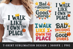 Funny Sassy Quote t-shirt printable sublimation design png Product Image 1