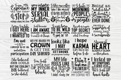 Funny Sayings SVG Bundle, Shirt Svg, Funny Quotes Svg Product Image 2