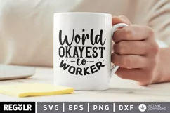 professions gifts, Coworker, funny mug, gifts for coworkers, world's okayest, Sarcastic, worlds okayest, birthday, World's Okayest, mug for