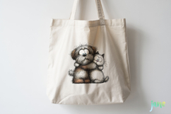 Funny Scary Dog And Cat Clipart Bundle Product Image 7