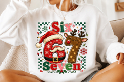 Funny Six Seven Santa Christmas Png Product Image 2