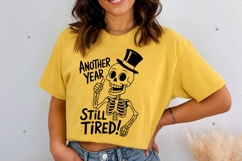 Funny skeleton Happy New Year PNG, 2026 Shirt, Skeleton png Product Image 3