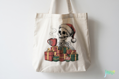Funny Skeleton Christmas Clipart Product Image 4